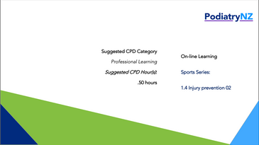 1.4 Principles of Injury Prevention and Management 02 - Fundamentals of Sports